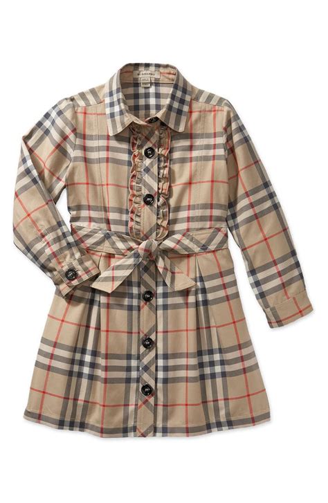 little girl burberry dresses.